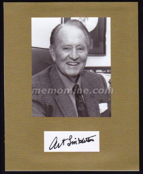 Linkletter Art LATE FUNNYMAN Original Hand Signed 8x10 Display - Click Image to Close